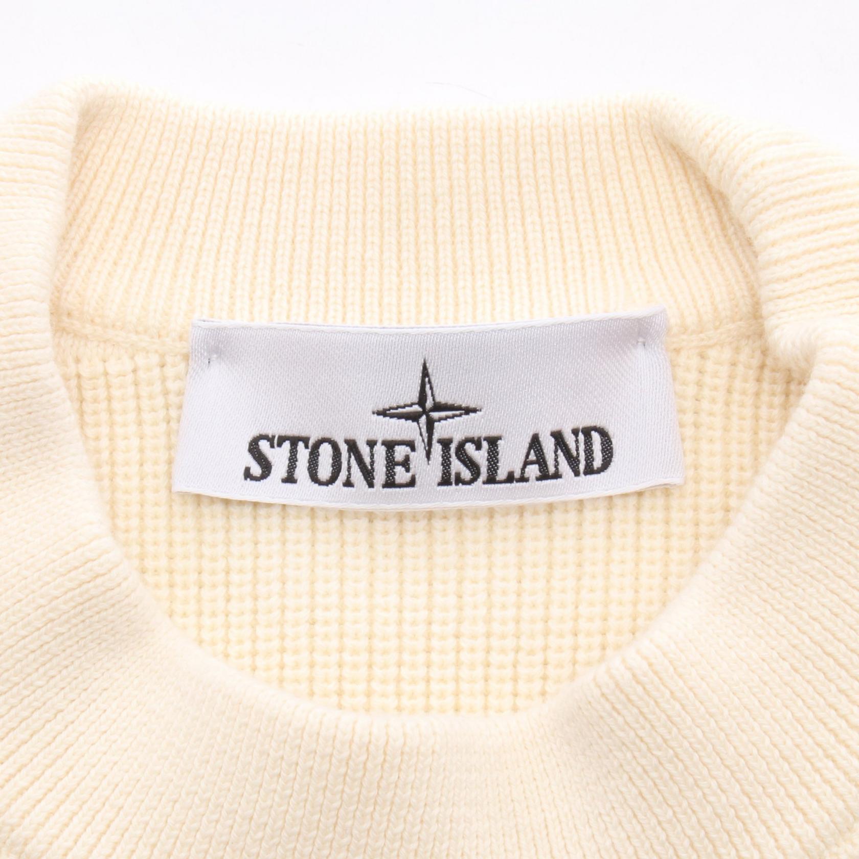 ストーンアイランド RIBBED SOFT ORGANIC COTTON ニット