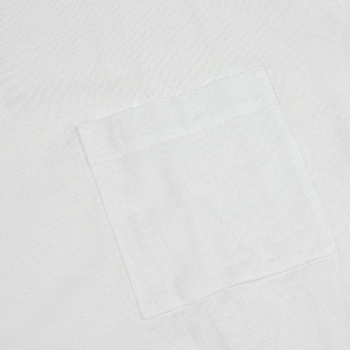 エルメス H刺繍ポケット コットン 半袖ポロシャツ