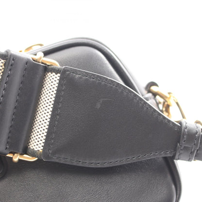 ミュウミュウ SAFTY PADDED レザーショルダーバッグ