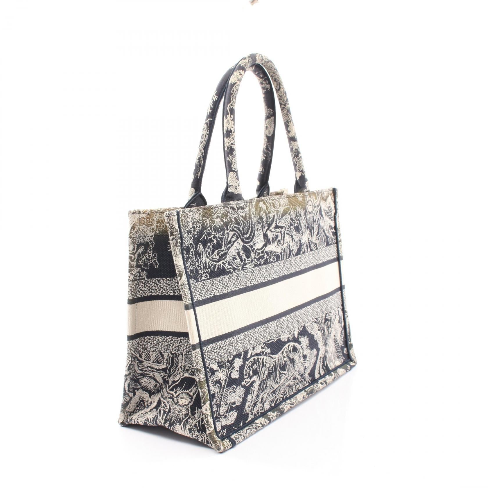 クリスチャンディオール BOOK TOTE トワルドゥジュイ キャンバストートバッグ