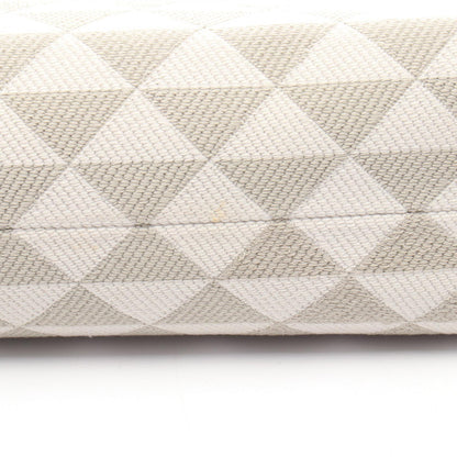プラダ TRIANGOLO JACQUARD シンボルエンブロイダリー キャンバストートバッグ