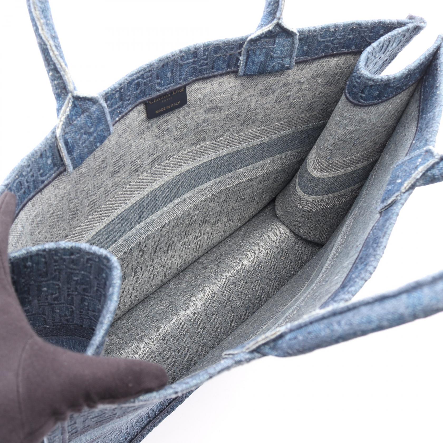 ディオール BOOK TOTE デニム トートバッグ