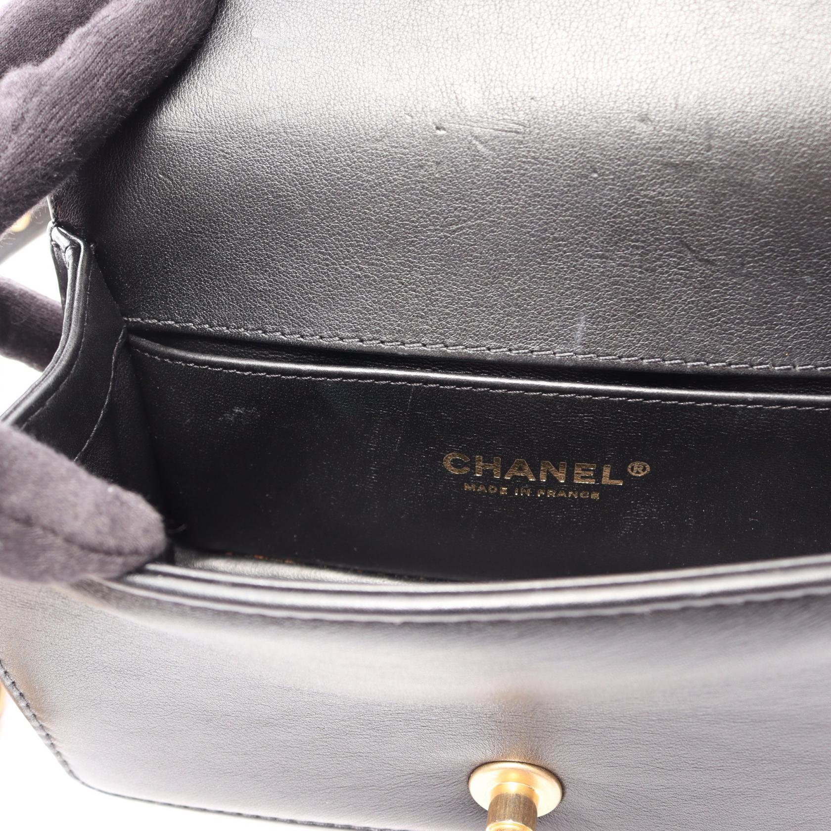 シャネル ボーイシャネル レザー2WAYショルダーバッグ