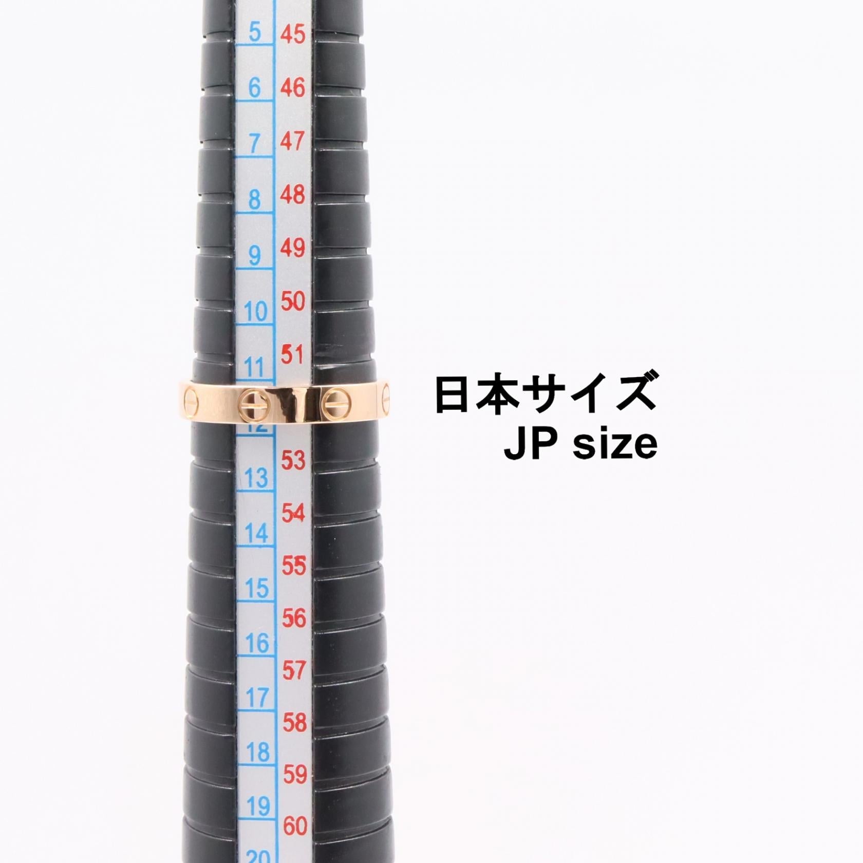 カルティエ ミニラブ Au750 リング 11.5号