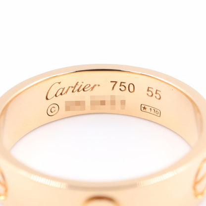 カルティエ ラブ Au750リング 14号