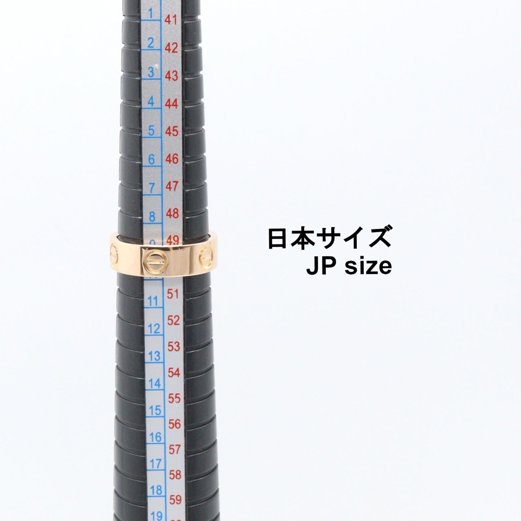 カルティエ ラブ Au750 リング 9号
