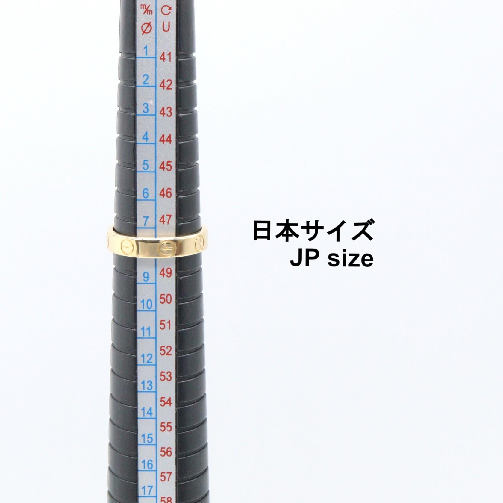 カルティエ ミニラブリング Au750 リング 7.5号