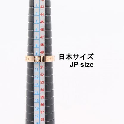 カルティエ ミニラブリング Au750 リング 9.5号