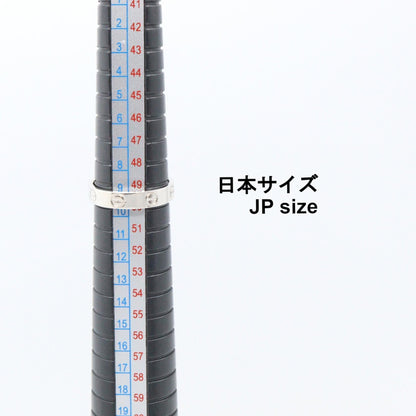 カルティエ ラブ Au750ホワイトゴールド リング 9号