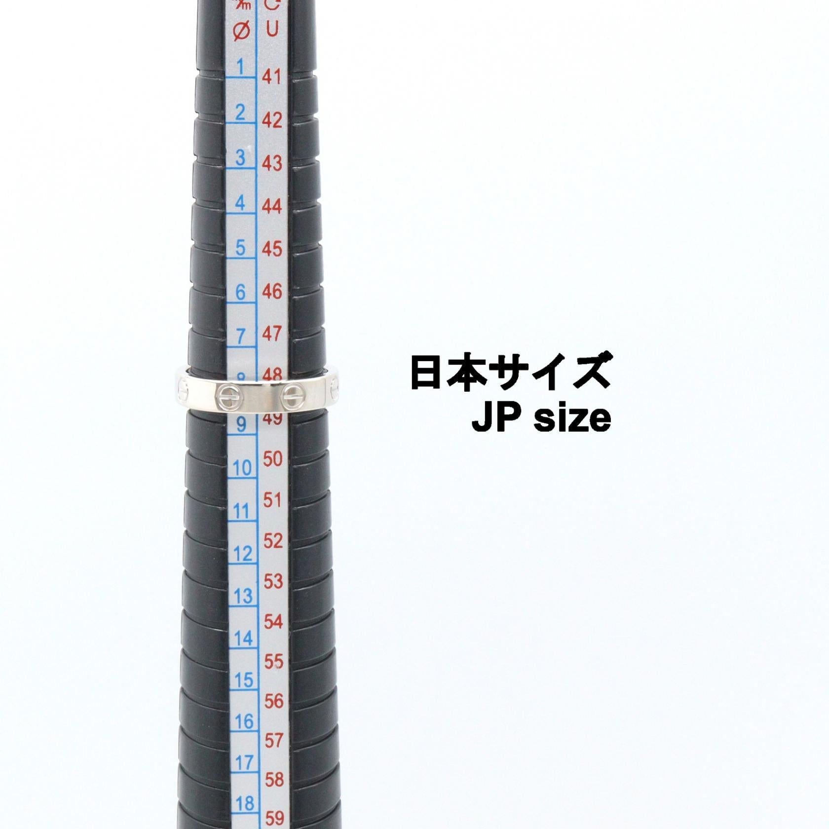 カルティエ ミニラブ Au750ホワイトゴールド リング 49号