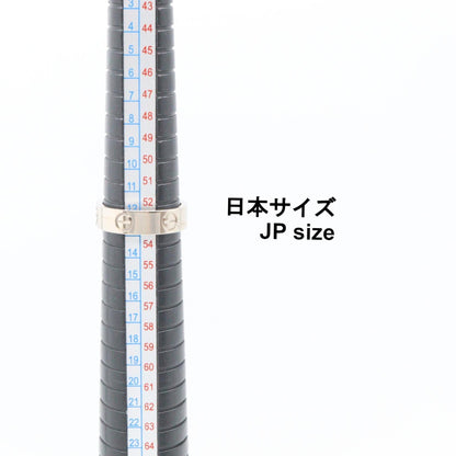 カルティエ ラブ Au750ホワイトゴールド リング 54号