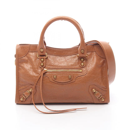 バレンシアガ Le City Small レザー2WAYハンドバッグ