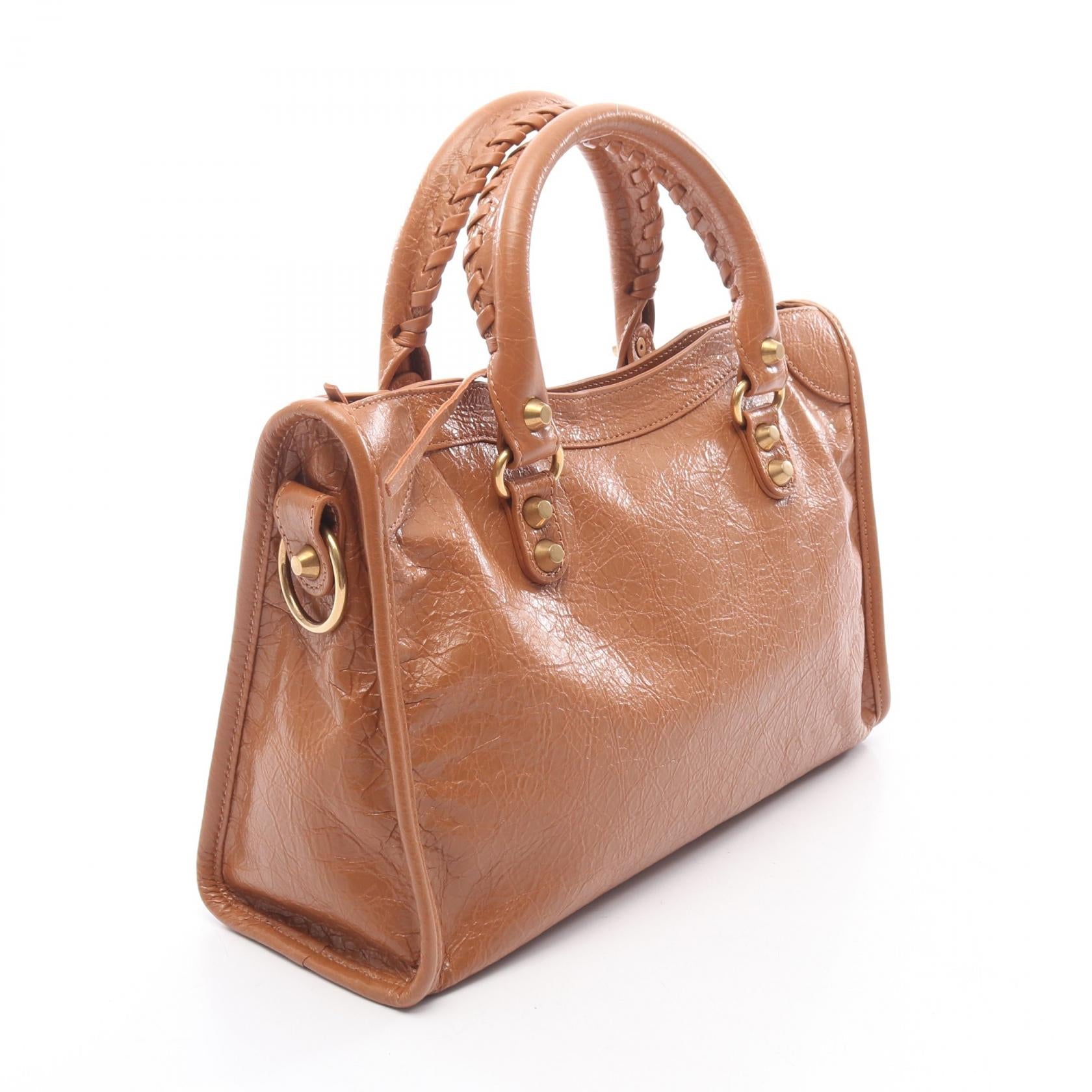 バレンシアガ Le City Small レザー2WAYハンドバッグ