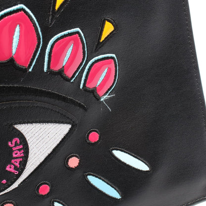ケンゾー Eye エナメルクラッチバッグ