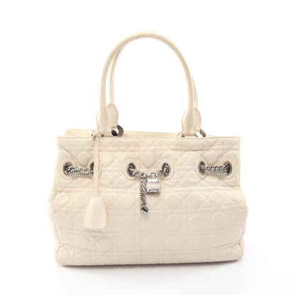 ディオール LADY DIOR レザー トートバッグ