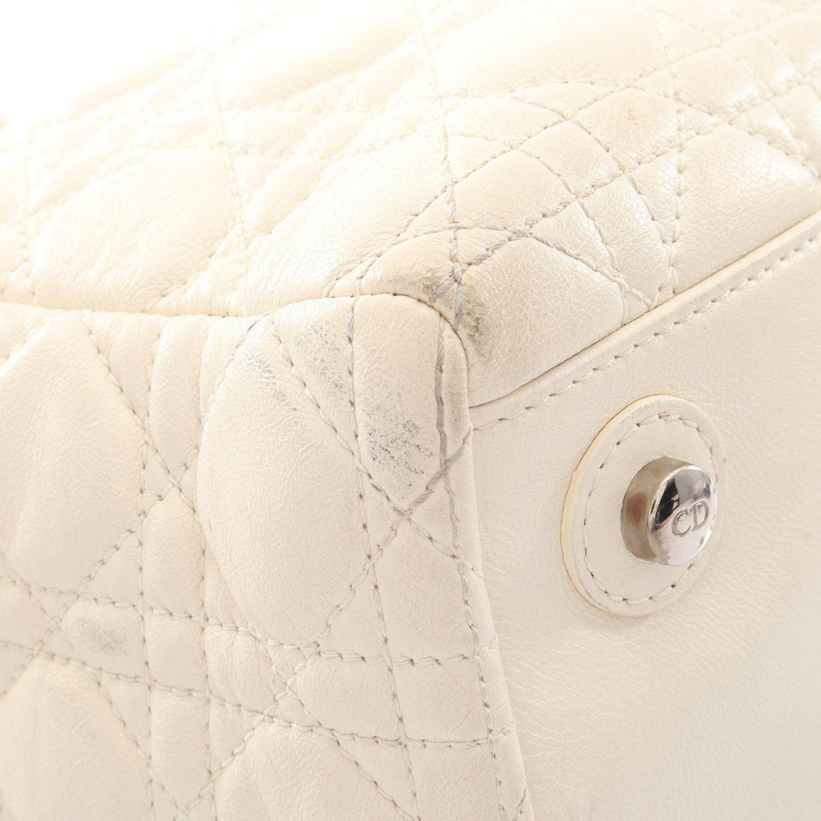 ディオール LADY DIOR レザー トートバッグ