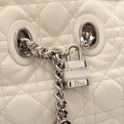 ディオール LADY DIOR レザー トートバッグ