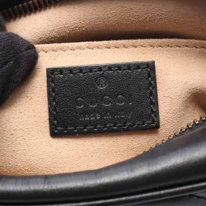 グッチ GGマーモント レザーショルダーバッグ