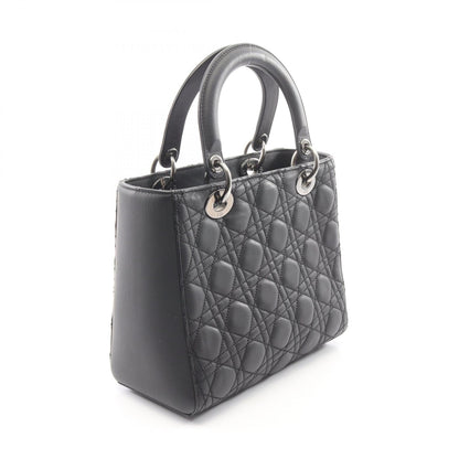 ディオール LADY DIOR レザーハンドバッグ
