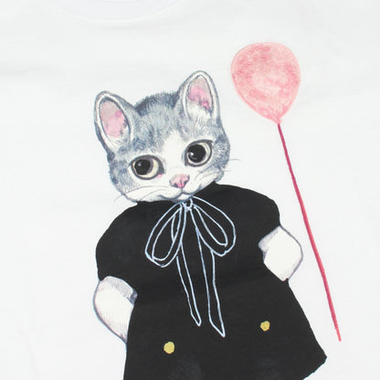 グッチ 猫 コットン 半袖Tシャツ 日本限定