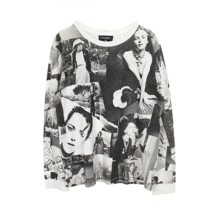 シャネル ココマーク コットン長袖Tシャツ