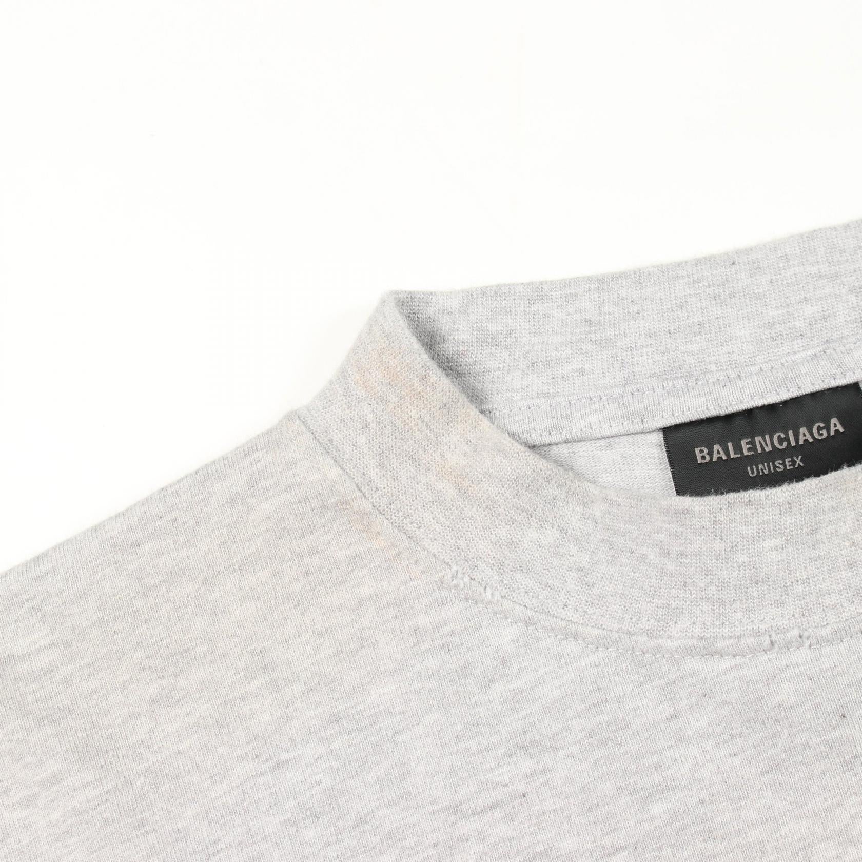 バレンシアガ Be Kind Tee コットン長袖トップス