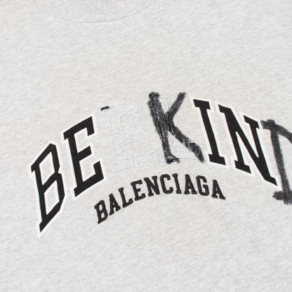 バレンシアガ Be Kind Tee コットン長袖トップス