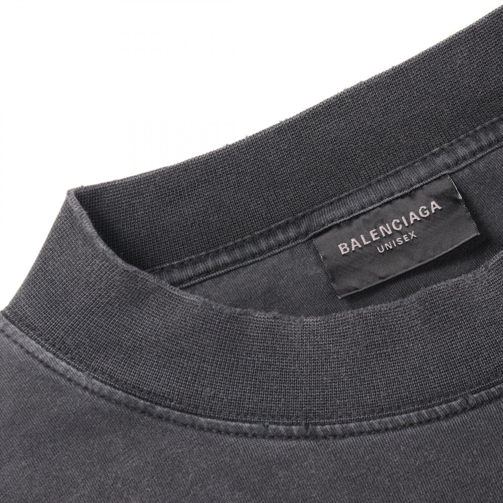 バレンシアガ Tubular コットン半袖Tシャツ