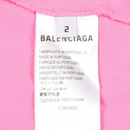 バレンシアガ コットン半袖Tシャツ
