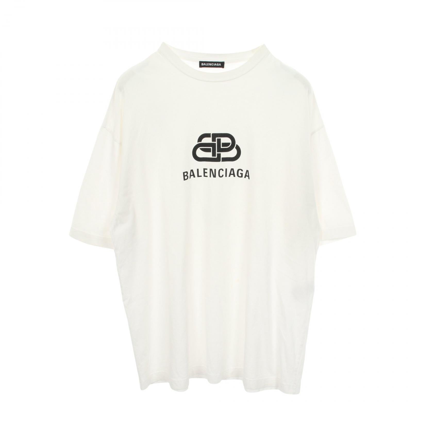 バレンシアガ コットン 半袖Tシャツ