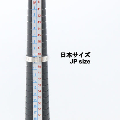 カルティエ ミニラブリング K18WG ダイヤモンド リング 49号