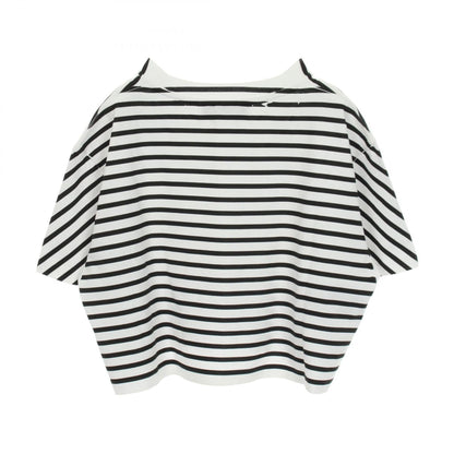 ミュウミュウ コットン クロップドTシャツ