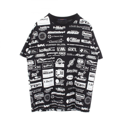 ルイヴィトン オールオーバーロゴプリンテッド コットン 半袖Tシャツ
