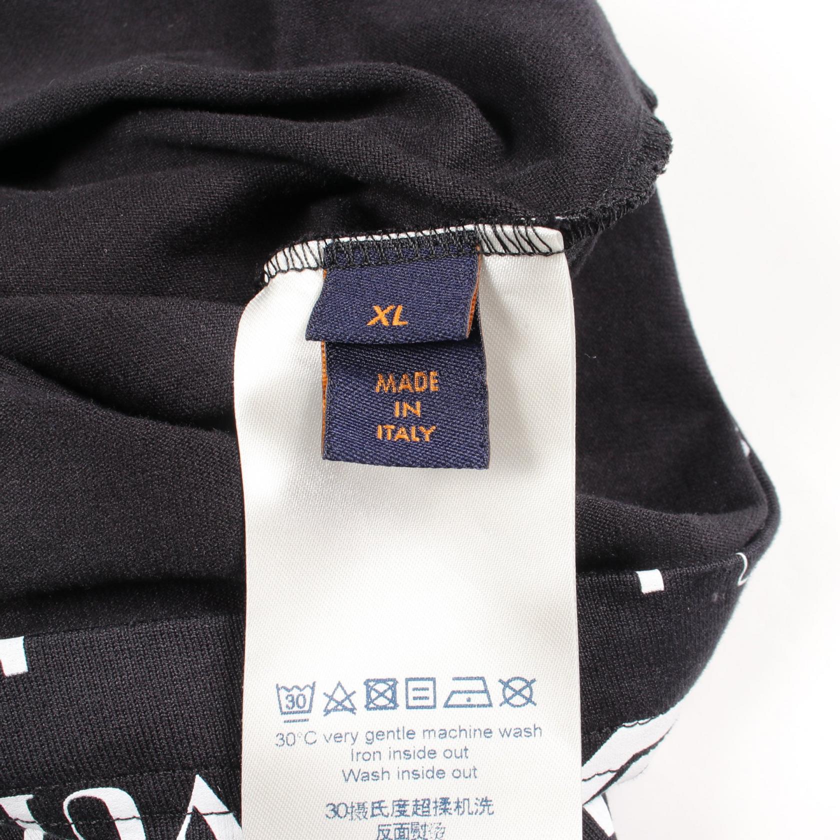 ルイヴィトン オールオーバーロゴプリンテッド コットン 半袖Tシャツ