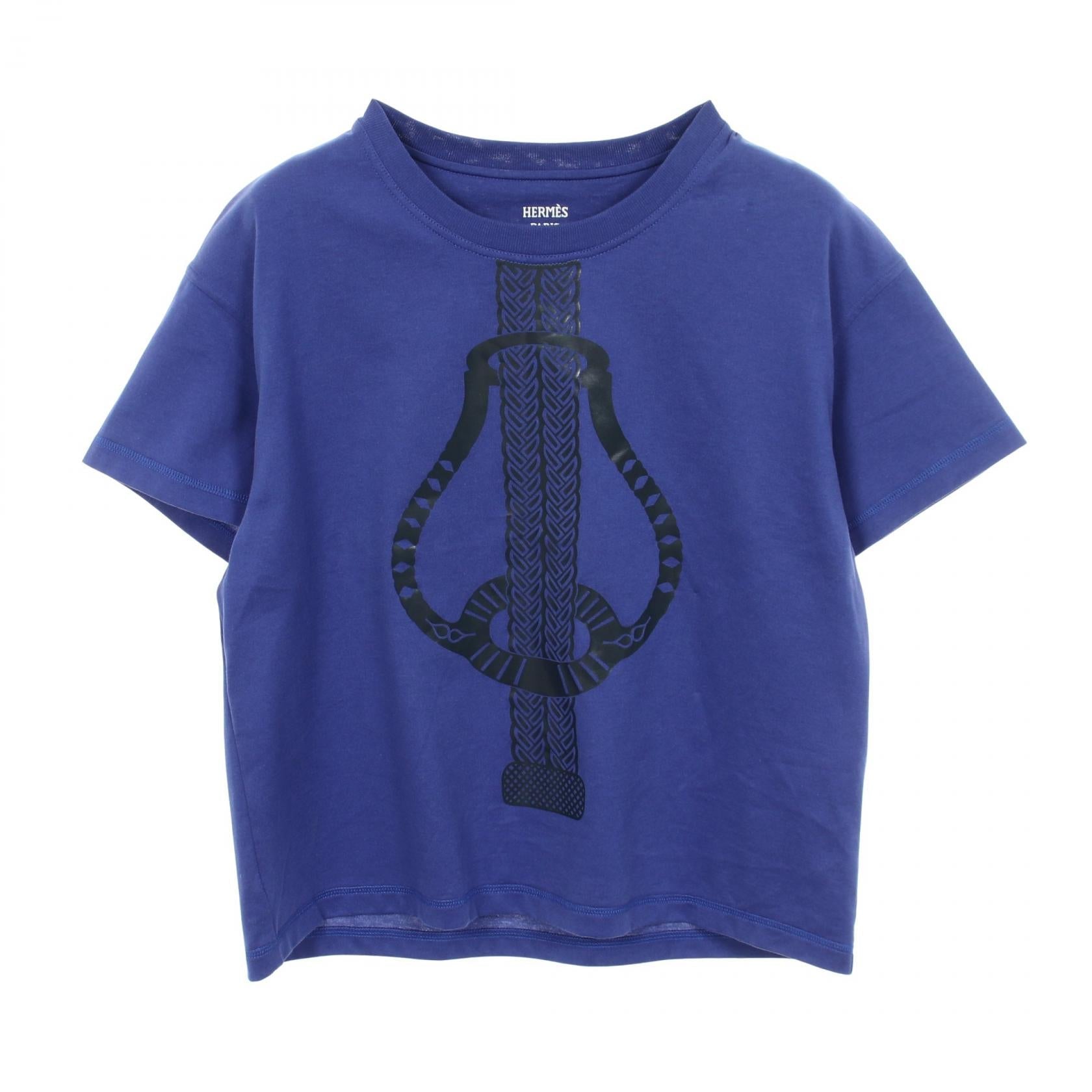 エルメス FANTAISIE D'ETRIERS コットン 半袖Tシャツ