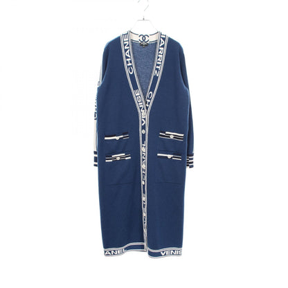 シャネル ココマーク カシミヤロングカーディガン
