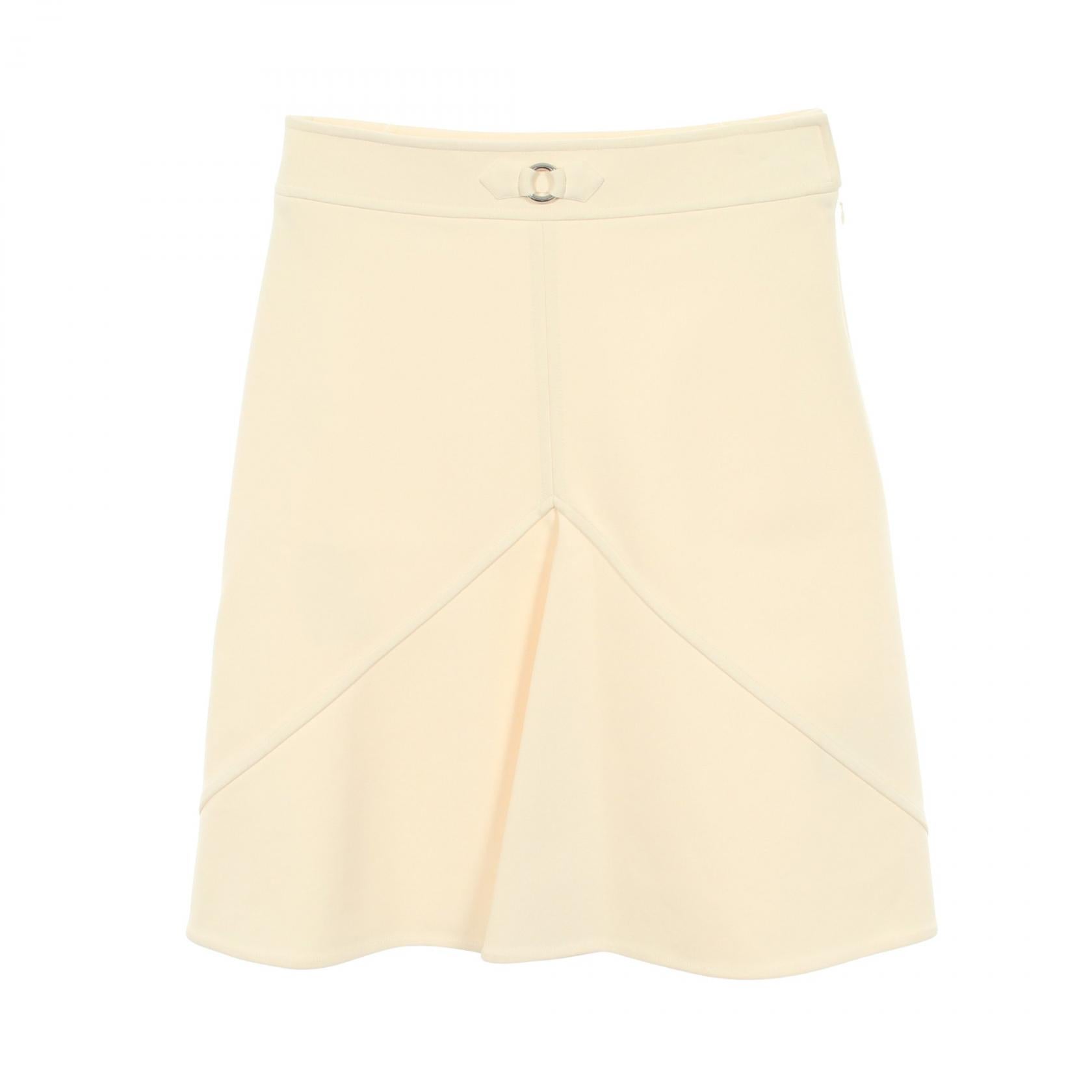 エルメス JUPE TRAPEZE レーヨンスカート