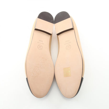 シャネル BALLERINA レザーパンプス