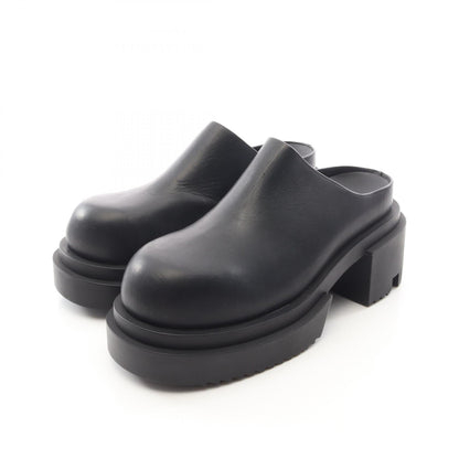 リックオウエンス BOGUN SLIDE レザーサボサンダル