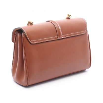 セリーヌ ティーンソフト16 レザーショルダーバッグ