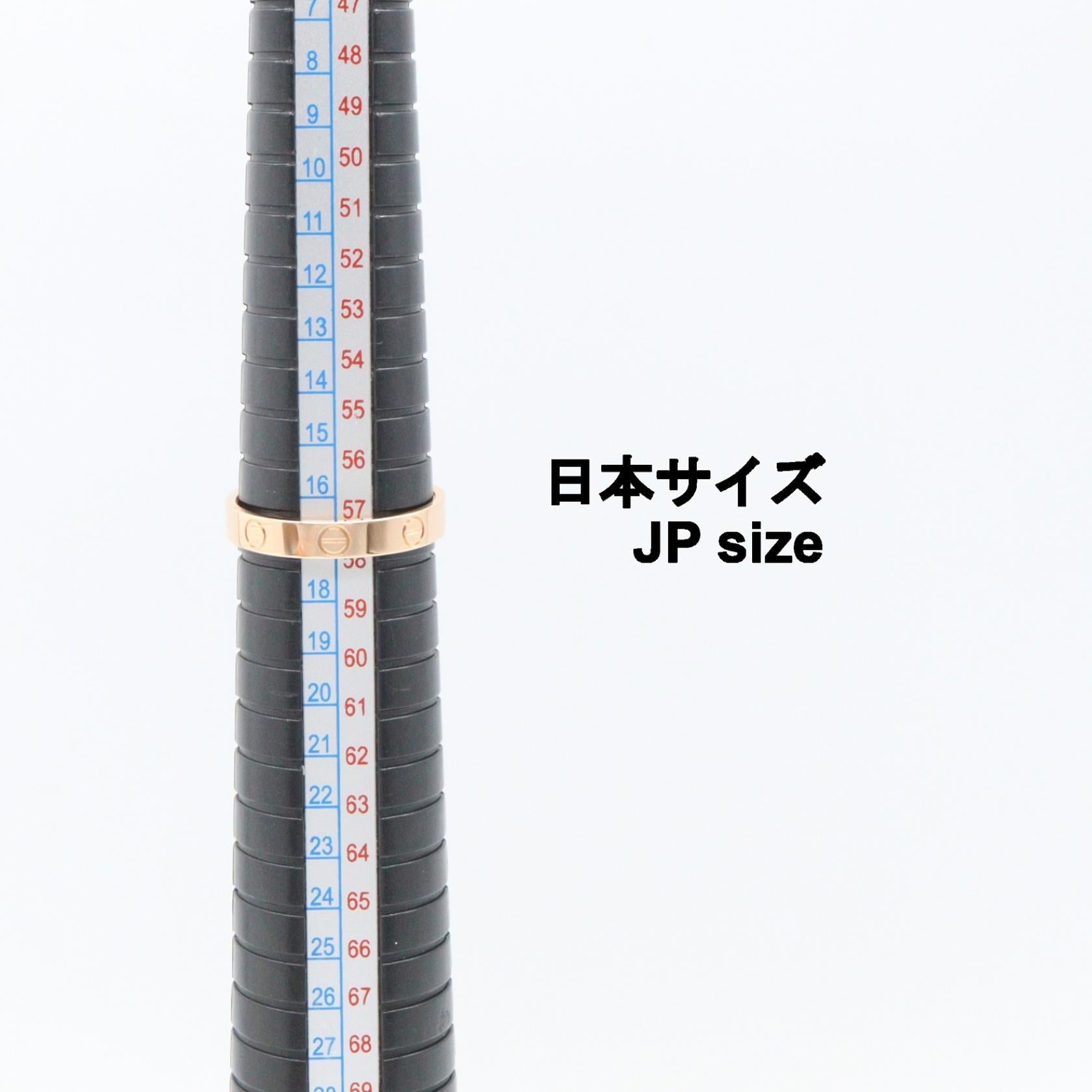 カルティエ ミニラブ Au750 リング 17号