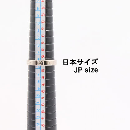 カルティエ ミニラブリング Au750ホワイトゴールド リング 15号