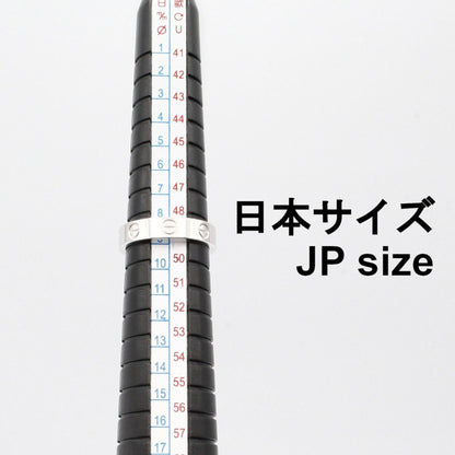 カルティエ ミニラブリング K18WG ダイヤモンド リング 8.5号