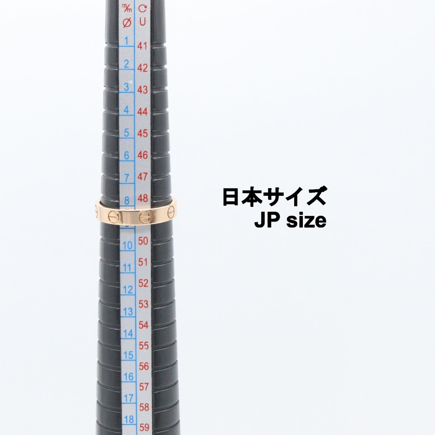 カルティエ ミニラブ Au750 リング 49号