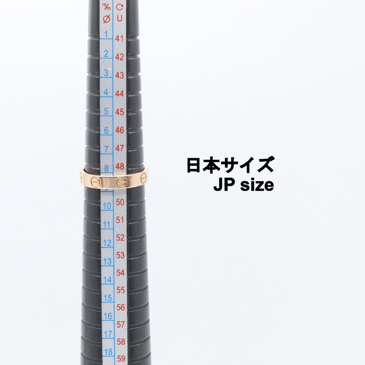 カルティエ ミニラブ Au750 リング 49号