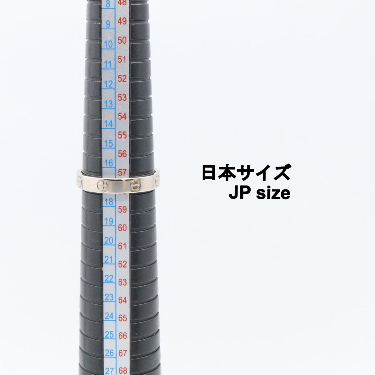 カルティエ ミニラブリング Au750リング 17号