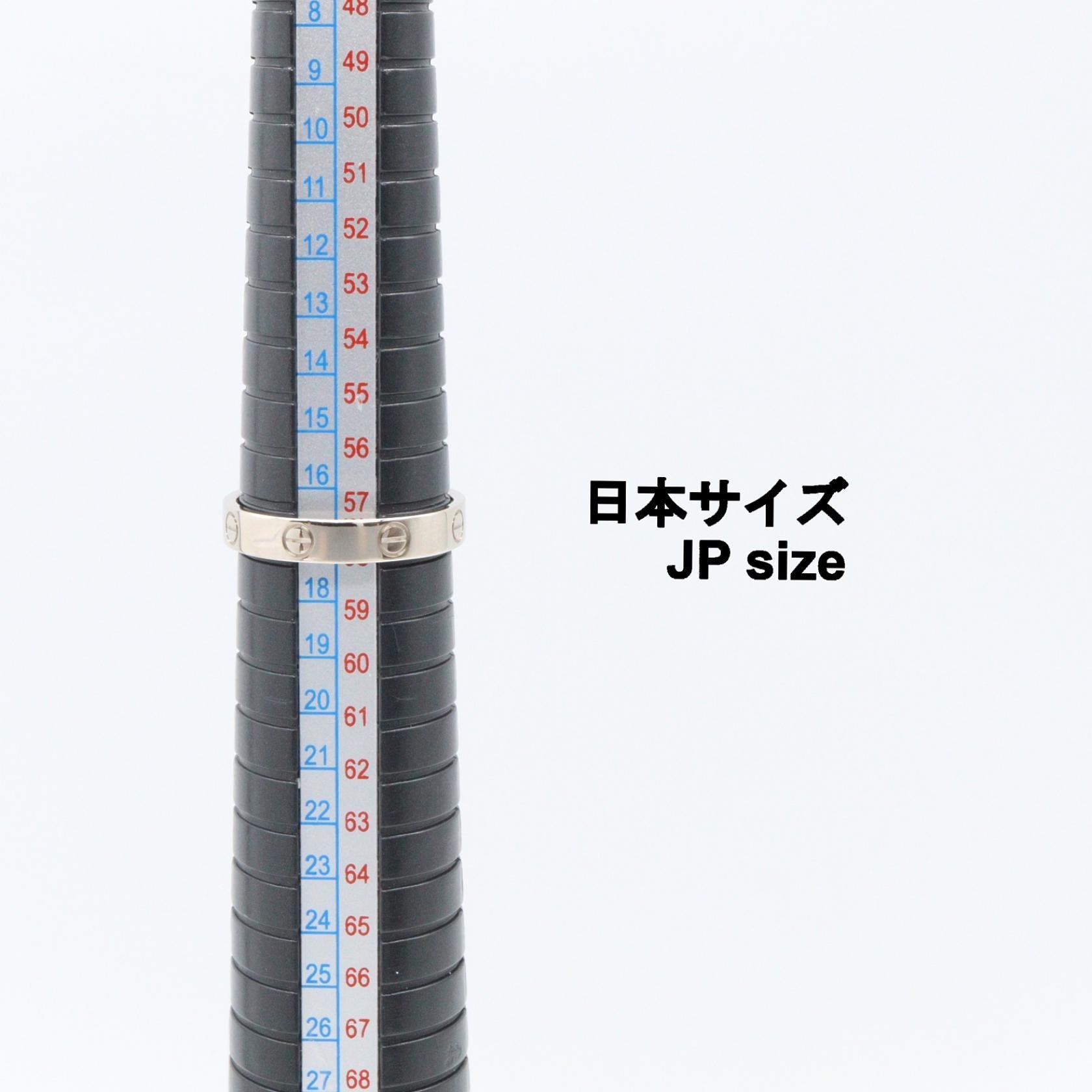 カルティエ ミニラブリング Au750リング 17号