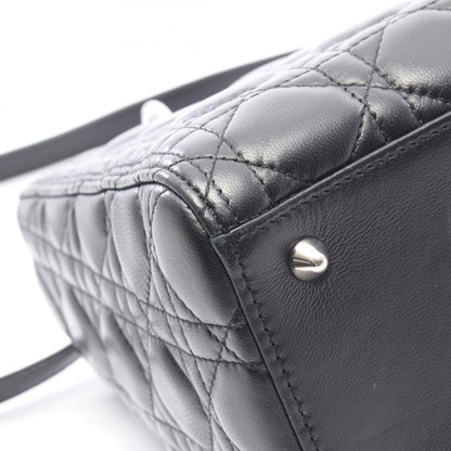 ディオール LADY DIOR レザー2wayハンドバッグ