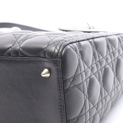 ディオール LADY DIOR レザー2wayハンドバッグ