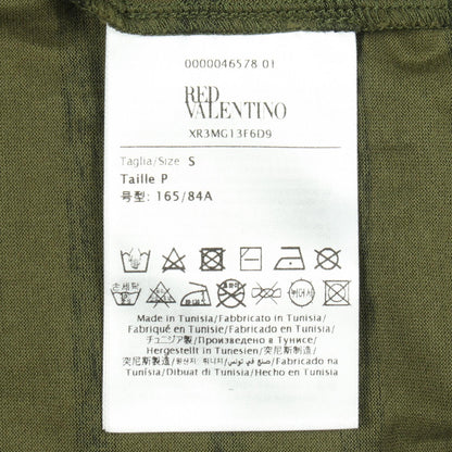 レッドヴァレンティノ コットン半袖Tシャツ